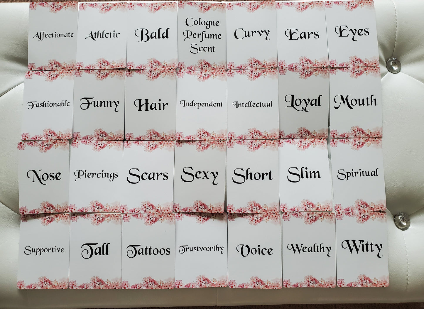 The Original "Initials, Traits, and Features" Oracle Deck